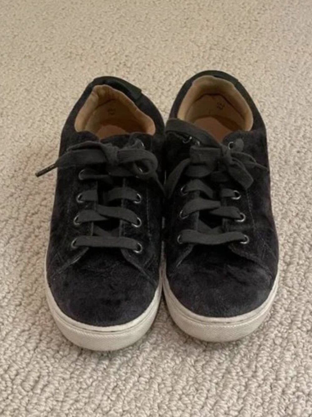 Blue Velvet Sneakers